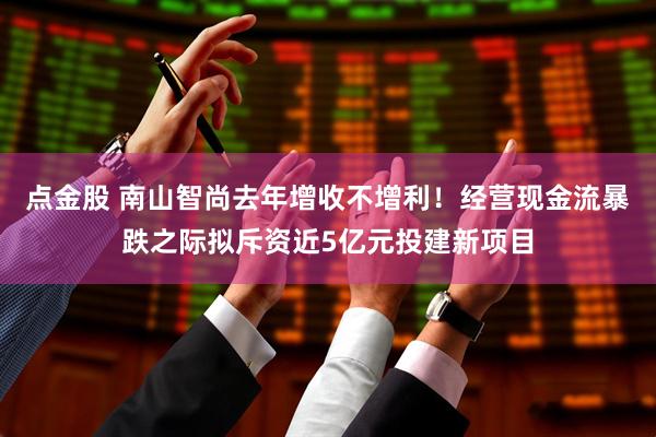 点金股 南山智尚去年增收不增利！经营现金流暴跌之际拟斥资近5亿元投建新项目